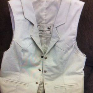 Espinoza leather vest